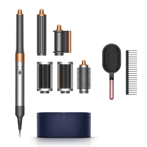 Dyson Airwrap Haarstyler Nickel Kupfer Complete Long Produkt Set Kamm