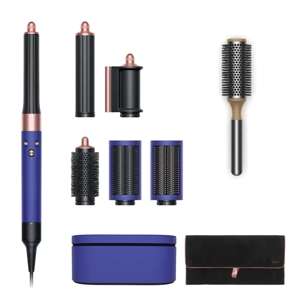 Dyson Airwrap Haarstyler Violettblau Rosé Complete Long Produkt Set Bürste