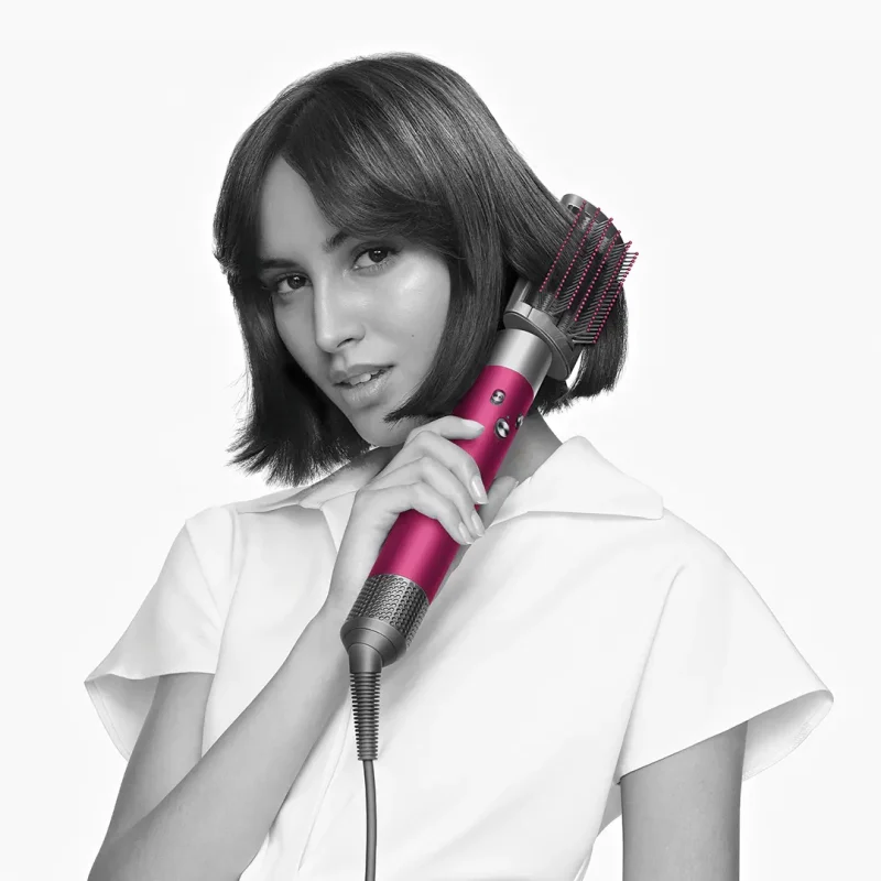 Dyson Airwrap Haarstyler Fuchsia Nickel Complete Long Produkt Set Bürste – Bild 2