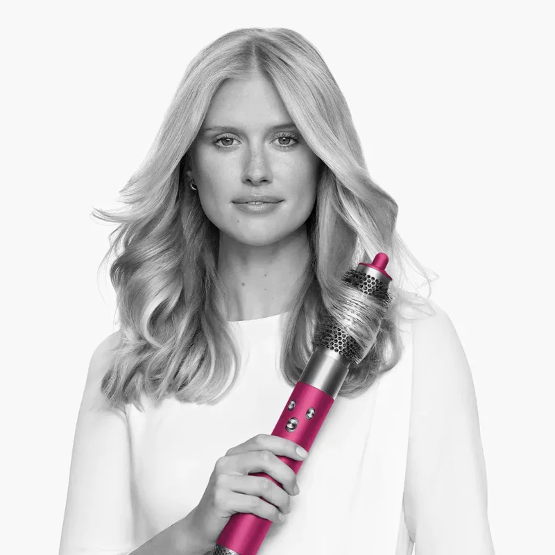 Dyson Airwrap Haarstyler Fuchsia Nickel Complete Long Produkt Set Bürste – Bild 3