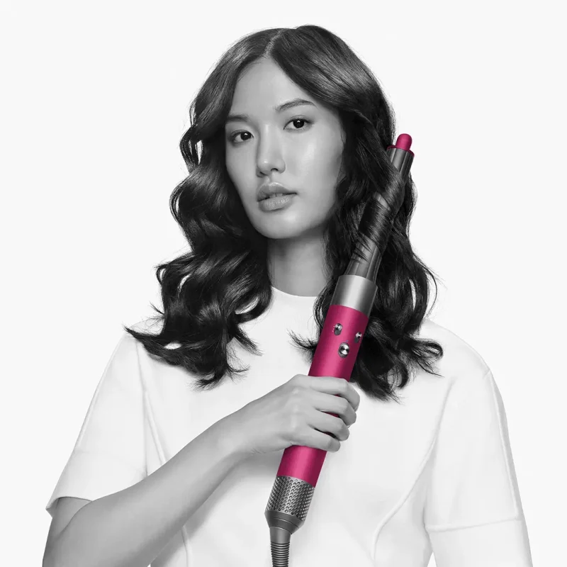 Dyson Airwrap Haarstyler Fuchsia Nickel Complete Long Produkt Set Bürste – Bild 5