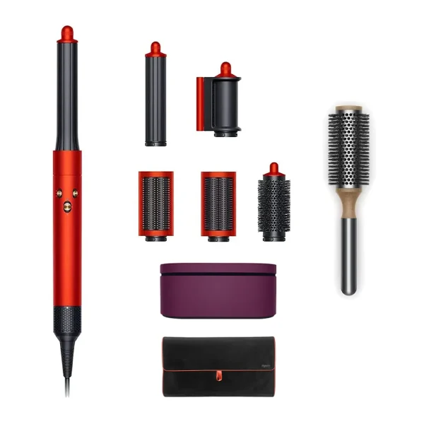 Dyson Airwrap Haarstyler Topaz Orange Complete Long Produkt Set Bürste