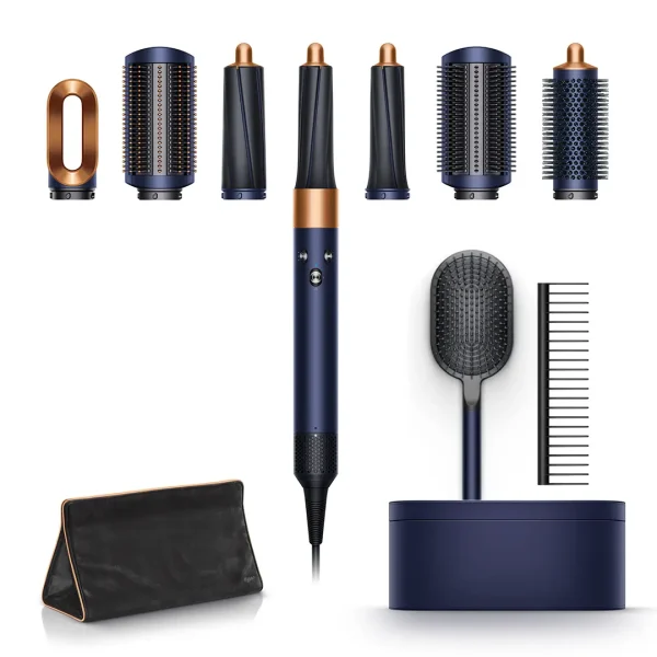 Dyson Airwrap Haarstyler Nachtblau Complete Produkt Set Kamm