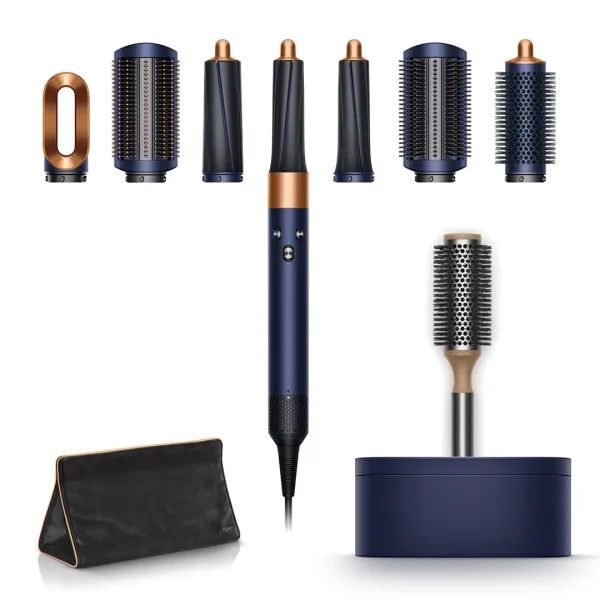 Dyson Airwrap Haarstyler Nachtblau Complete Produkt Set Bürste