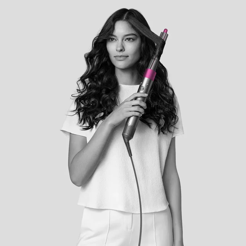 Dyson Airwrap Haarstyler Nickel Fuchsia Complete Produkt Set Kamm – Bild 2