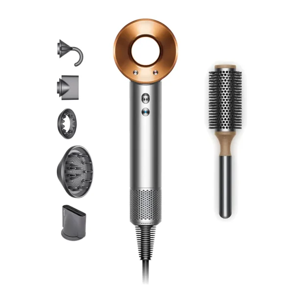 Dyson Supersonic Haartrockner Nickel/Kupfer inkl. Set Bürste