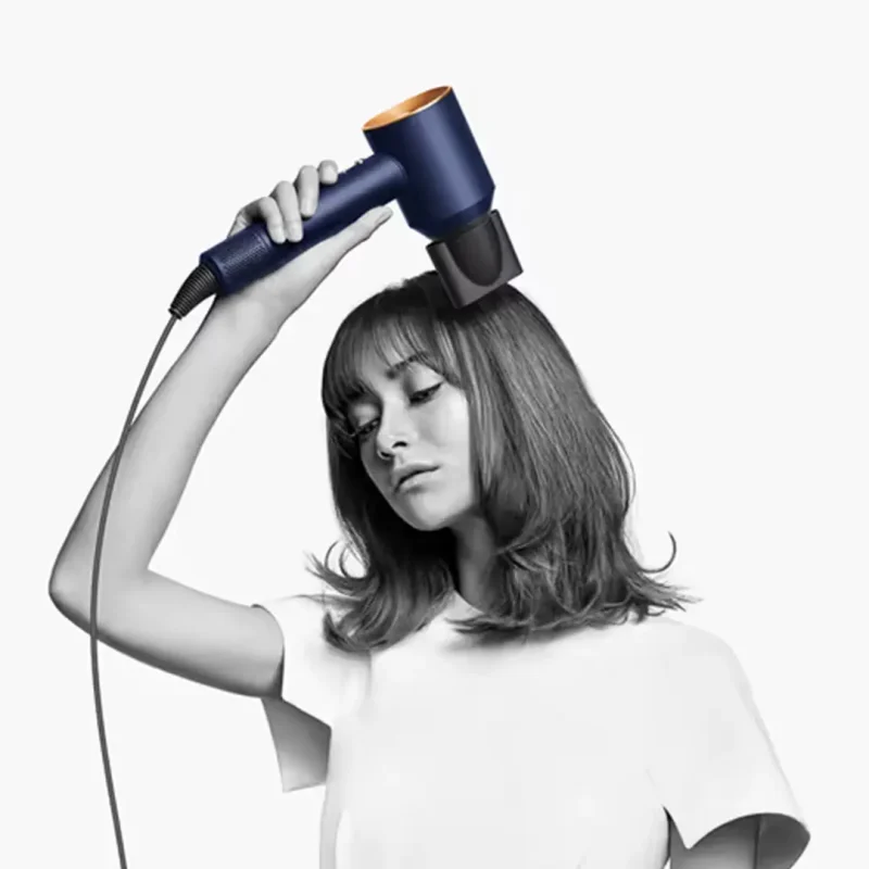 Dyson Supersonic Haartrockner Nachtblau/Kupfer Set Kamm – Bild 3