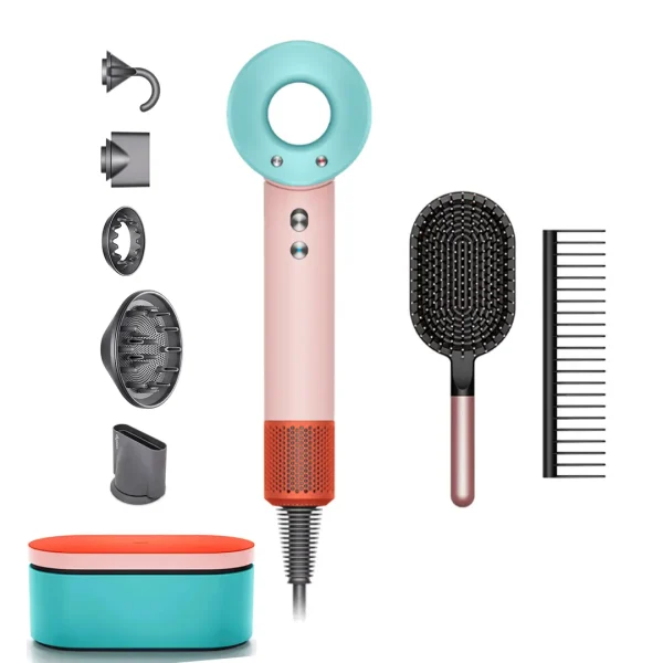 Dyson Supersonic Haartrockner Ceramic Pop Produkt Set Kamm