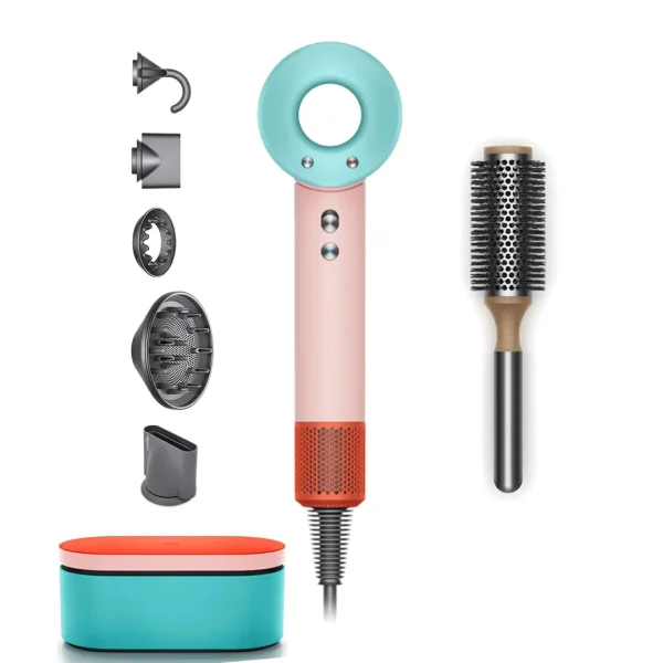 Dyson Supersonic Haartrockner Ceramic Pop Produkt Set Bürste