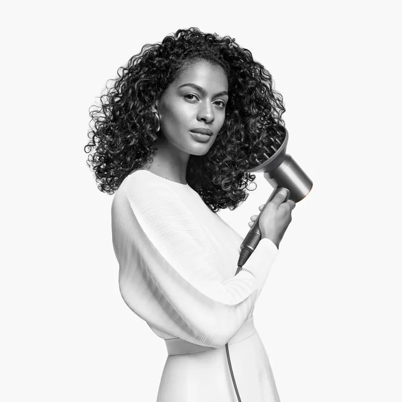 Dyson Supersonic Haartrockner Weiß ins. Haarbürsten Set – Bild 3