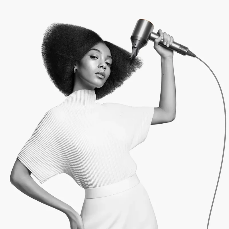 Dyson Supersonic Haartrockner Schwarz/Violett Set Bürste – Bild 3